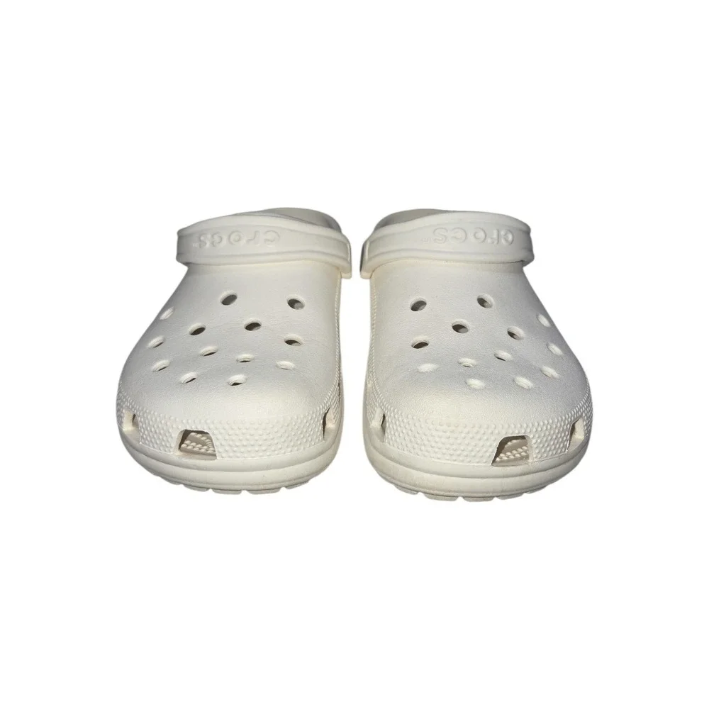 Crocs Classic Clogs Off White‎ Mens 7 Womens 9